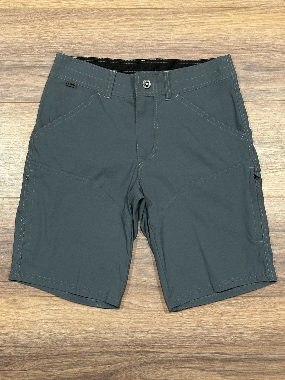 Kuhl Renegade Shorts in Blue/Grey Shade Size 30
